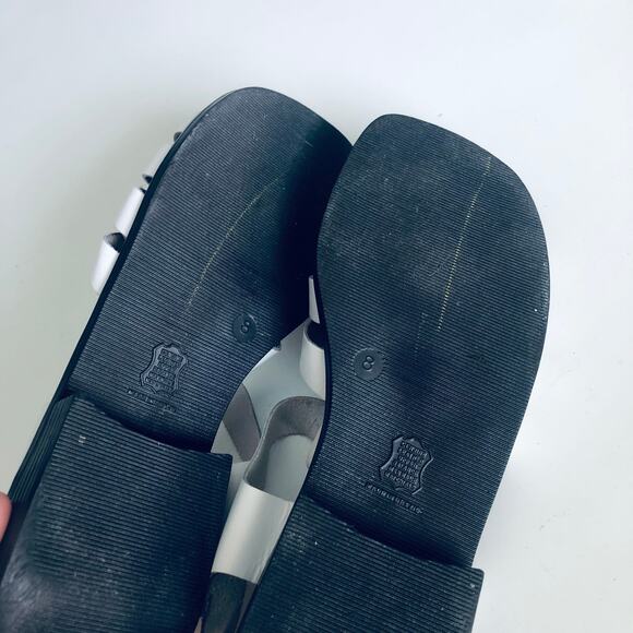 Faded Glory Y2K 90's Square Toe 'Belinda' SZ 8 Huarache Leather Sandal Fisherman - Picture 7 of 9